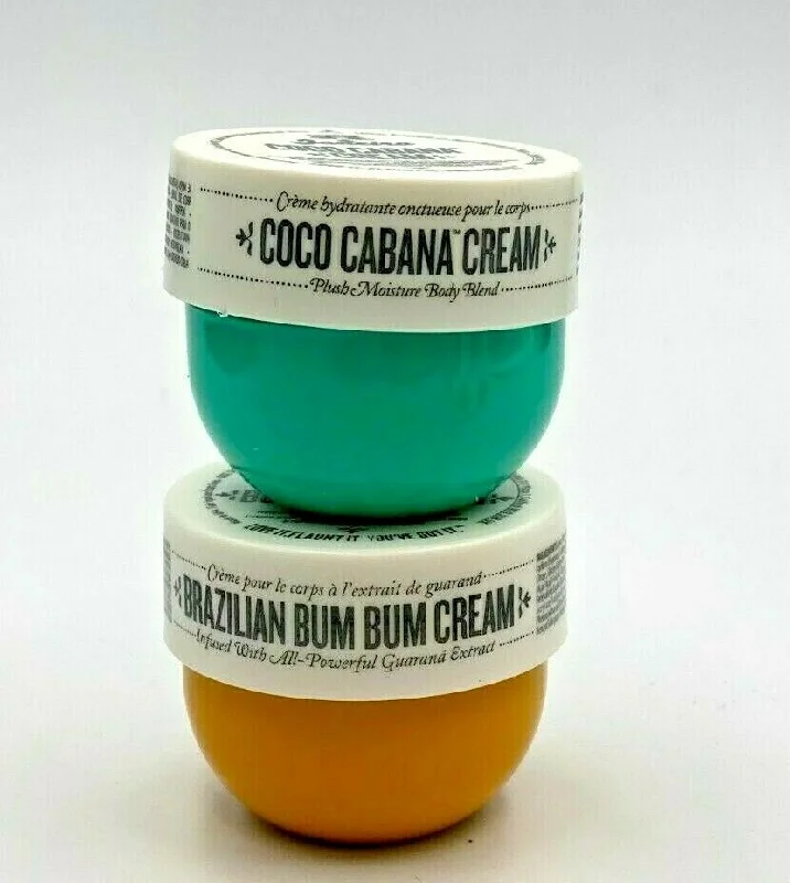 Moisturizers hydrating cream-Sephora Beauty Insider Sol De Janeiro Brazilian Bum Bum & Coco Cabana Cream 2pc