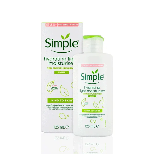 Moisturizers everyday face-Simple Hydrating Light Moisturiser 125Ml