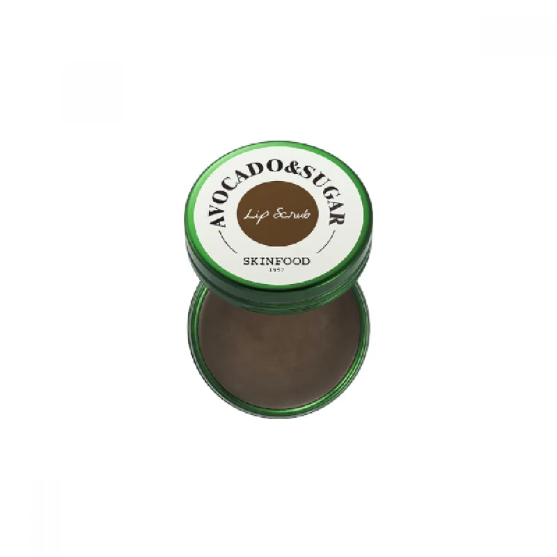 Facial cleansers oil-control face-Skinfood Avocado & Sugar Lip Scrub