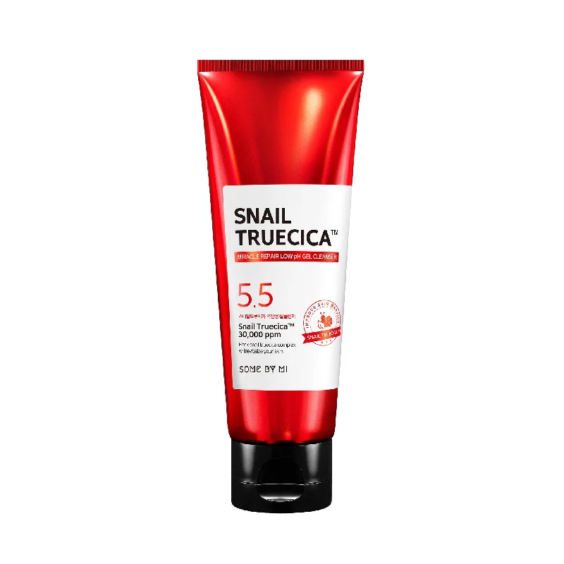 Facial cleansers everyday cream-Some By Mi Snail Truecica Miracle Repair Low ph Gel Cleanser 100ml