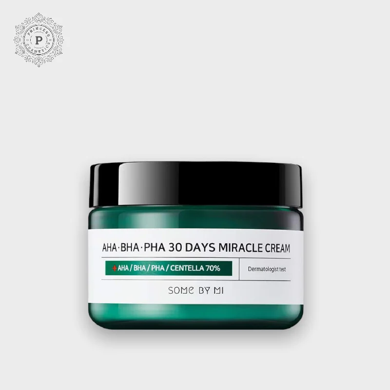 Moisturizers sensitive daily-Somebymi AHA.BHA.PHA 30 Days Miracle Cream 50ml. سومبيمي AHA. بها. PHA 30 يوم ميراكل كريم