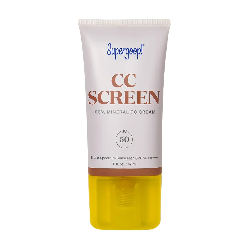 Moisturizers lightweight cream-CC Screen 100% Mineral CC Cream SPF 50