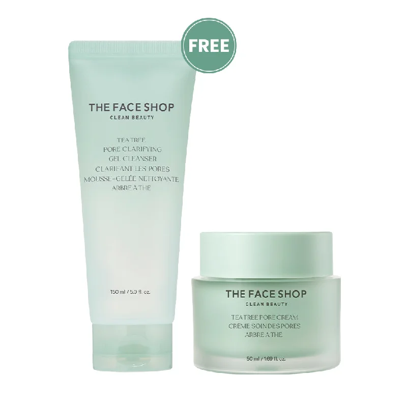 Moisturizers non-greasy cream-Tea Tree Clarifying Combo