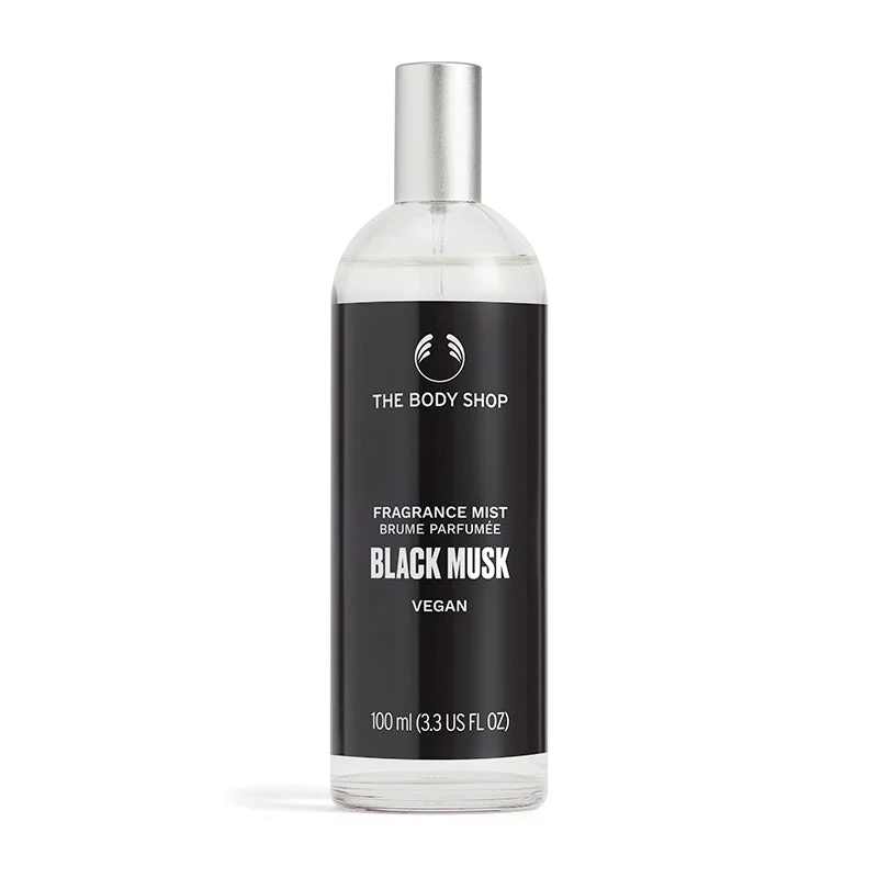 Moisturizers hydrating white-The Body Shop Black Musk Fragrance Mist 100Ml