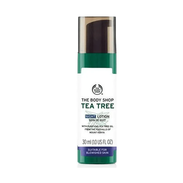 Moisturizers sensitive daily-The Body Shop Tea Tree Night Lotion 30ml