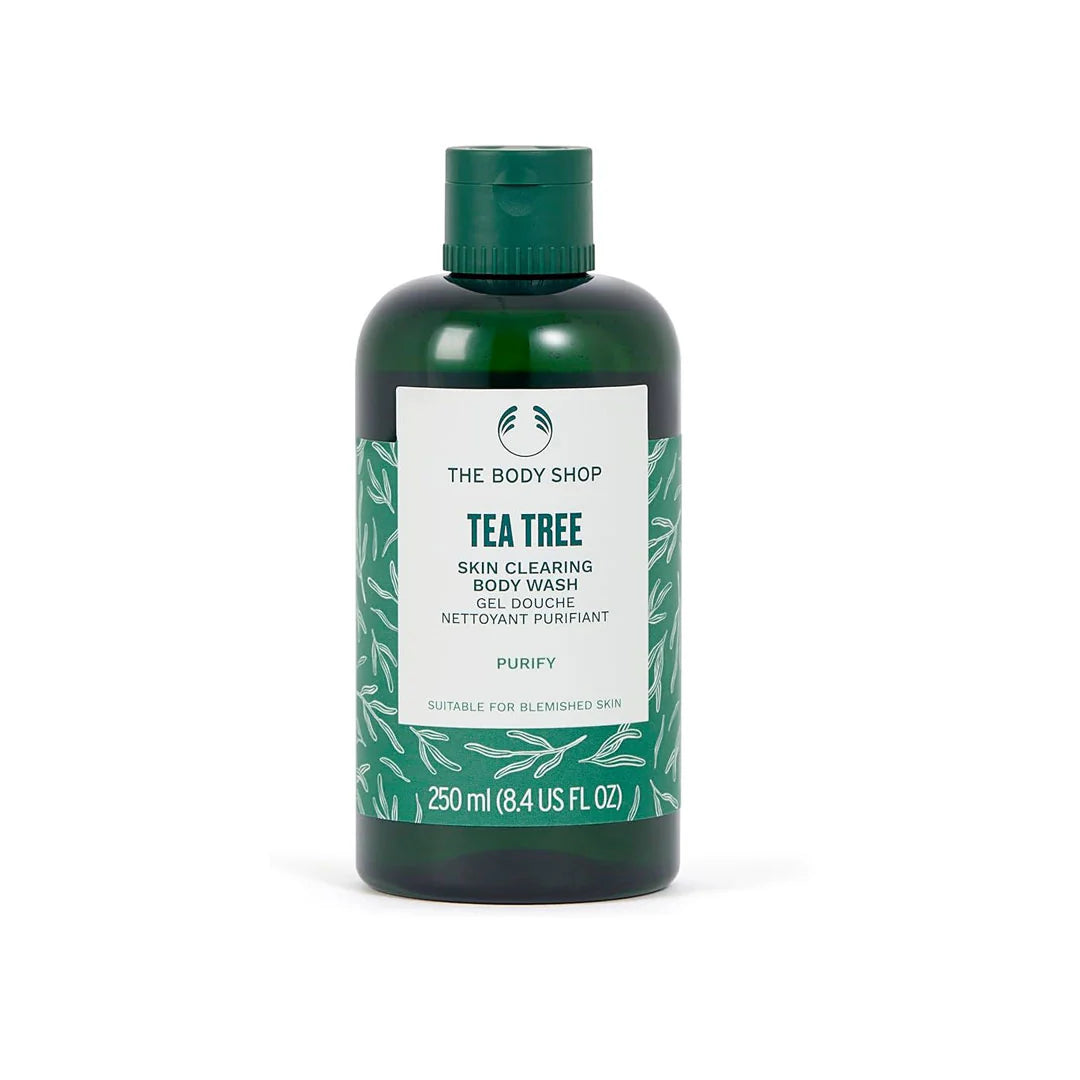 Body lotions natural formula-The Body Wash Tea Tree Body Wash 250ml