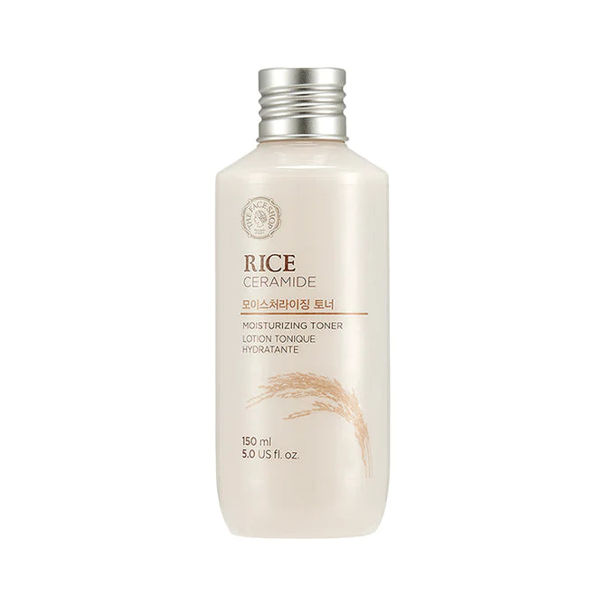 Toners everyday face-The Face Shop Rice & Ceramide Moisturizing Toner