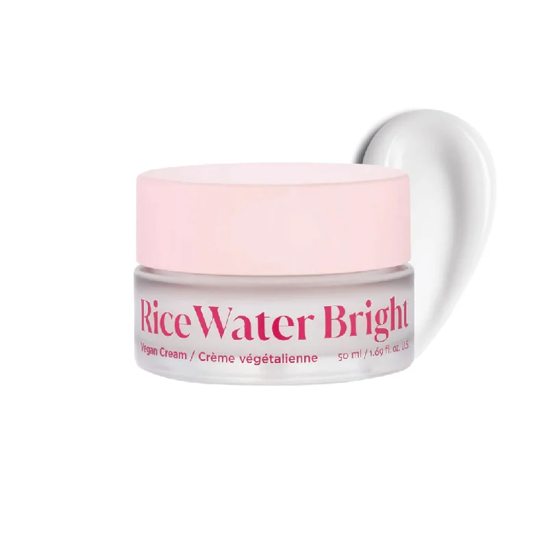 Moisturizers non-greasy daily-The Face Shop Rice Water Bright Vegan Cream (50ml)