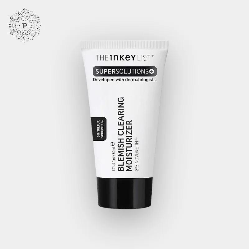 Moisturizers soothing cream-The Inkey List Blemish Clearing Moisturizer 50ml. مرطب إزالة الشوائب من إنكي ليست 50 مل