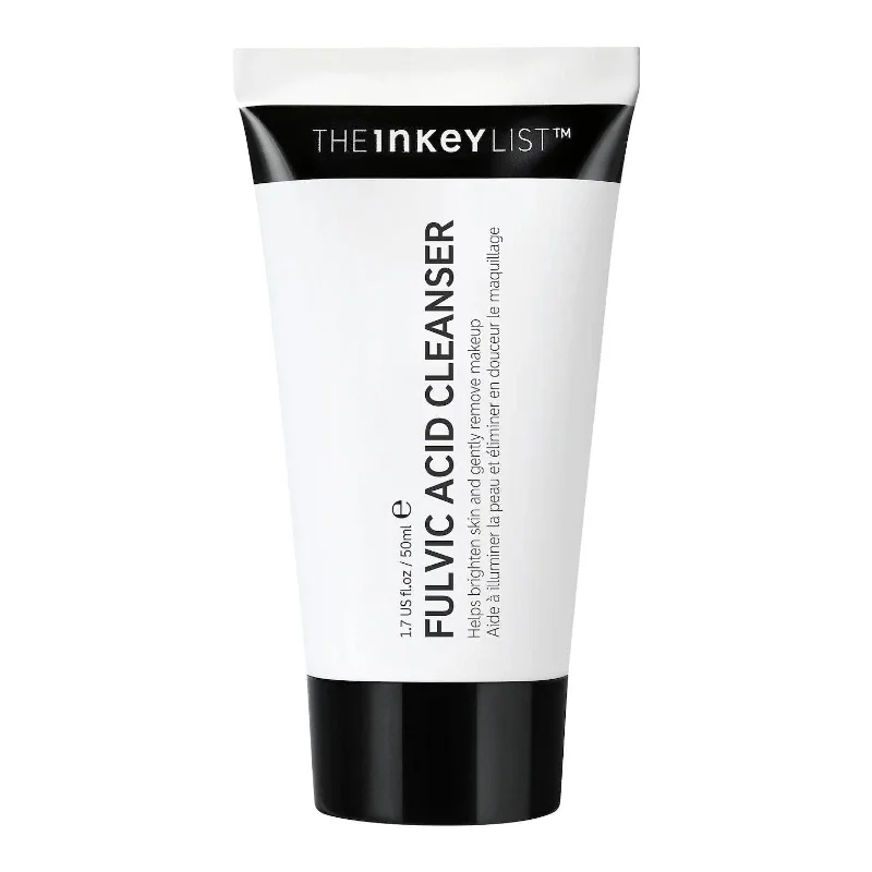 Facial cleansers hydrating black-The Inkey List | Fulvic Acid Cleanser 50ml (Travel Size)