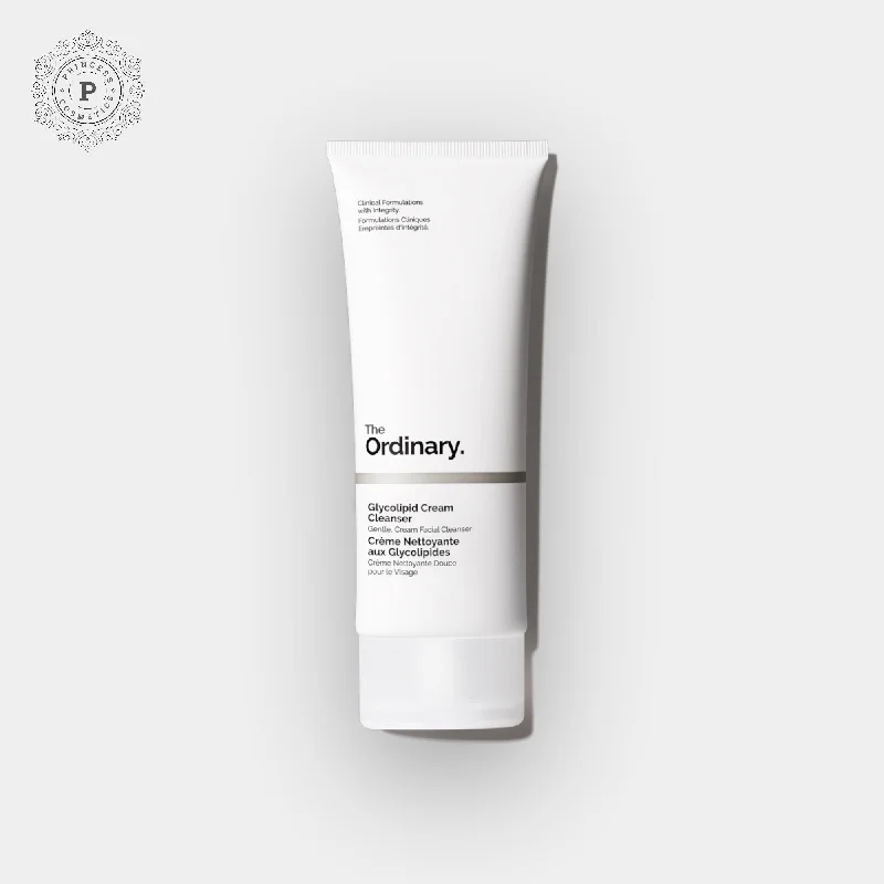 Facial cleansers deep black-The Ordinary Glycolipid Cream Cleanser 150ml. ذا اوردناري جلايكوليبيد كريم منظف 150 مل