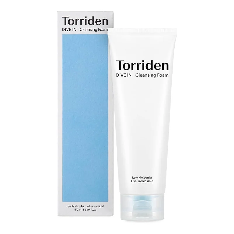 Facial cleansers gentle white-Torriden Dive-In Low Molecular Hyaluronic Acid Cleansing Foam