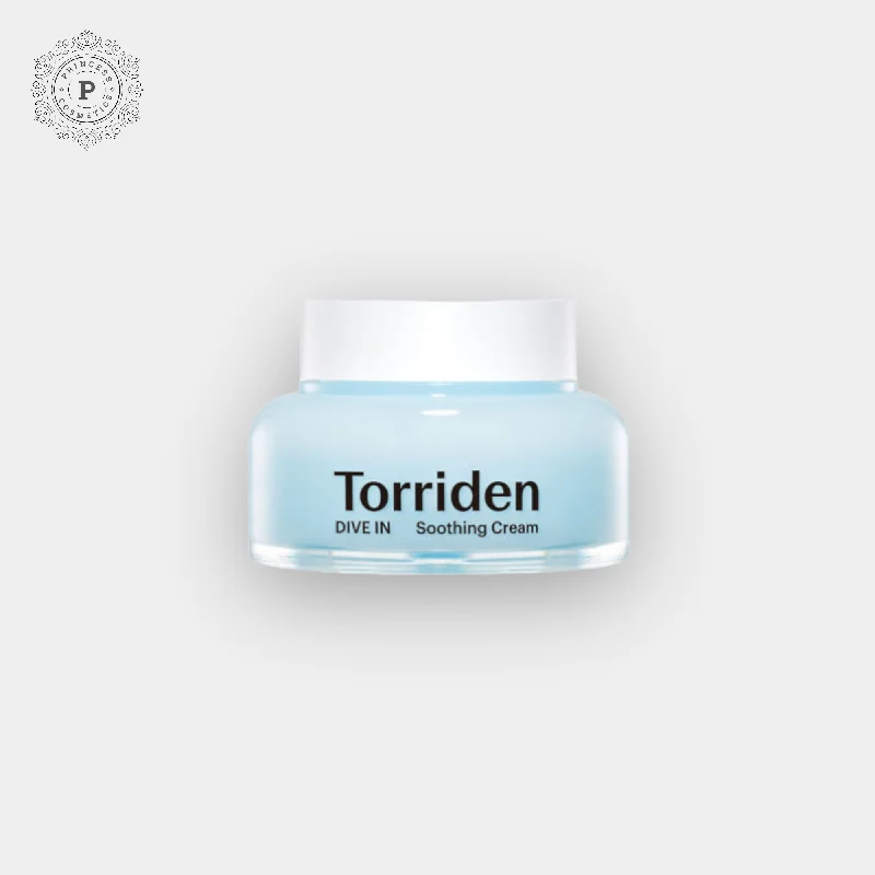 Moisturizers sensitive face-Torriden Dive-In Low Molecular Hyaluronic Acid Soothing Cream 100ml. Torriden الغوص في كريم مهدئ منخفض حمض الهيالورونيك الجزيئي