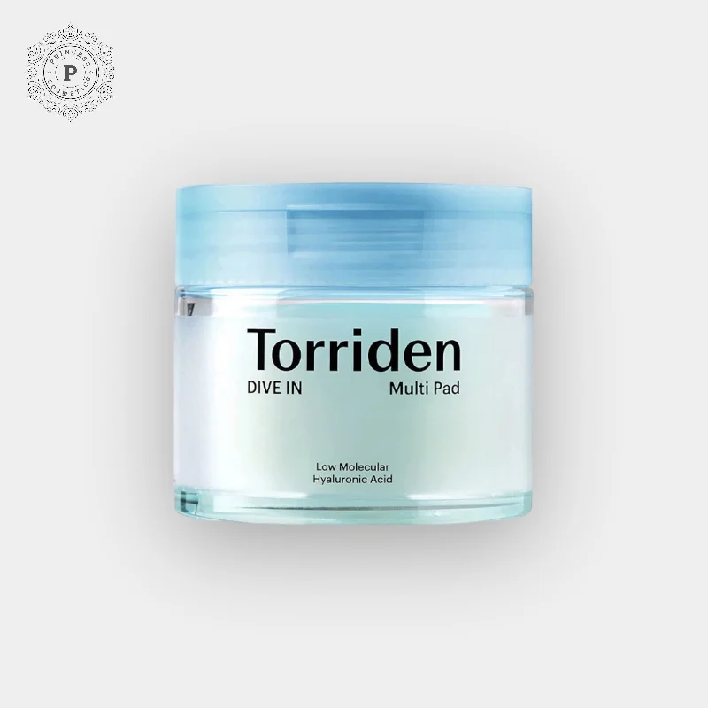 Toners sensitive gel-Torriden DIVE-IN Low Molecule Hyaluronic acid Multi Pad 80ea. Torriden DIVE-IN منخفض الجزيء حمض الهيالورونيك متعدد الوسادة