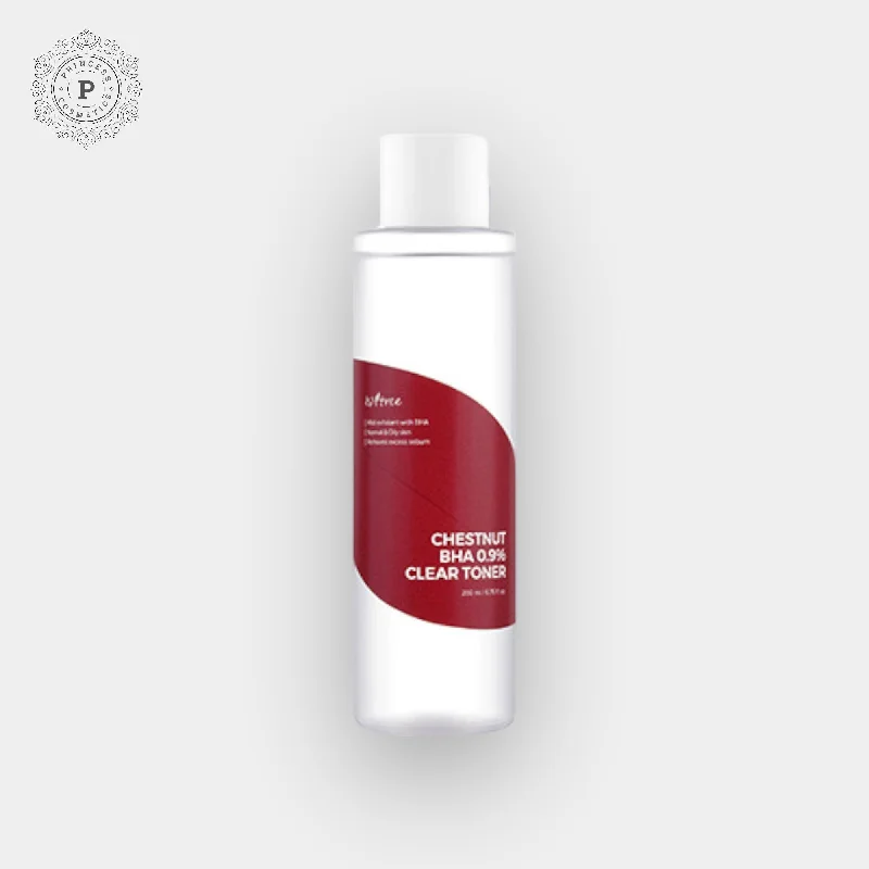 Toners hydrating daily-Isntree Chestnut BHA 0.9% Clear Toner 200ml. إيسنتري كستناء BHA 0.9% تونر شفاف 200 مل