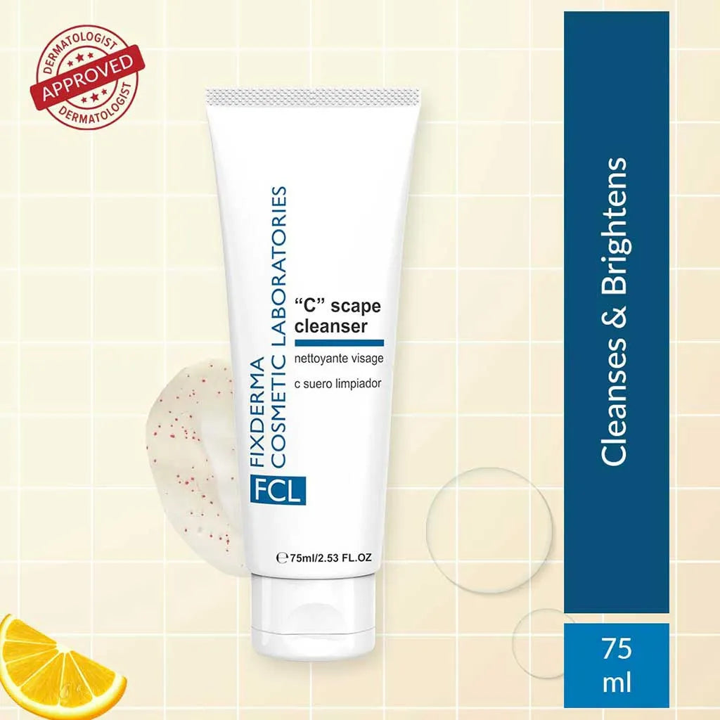 Facial cleansers oil-control cream-2% Vitamin C Face Wash, 0.5% Vanilla Extract, FCL C Scape Cleanser