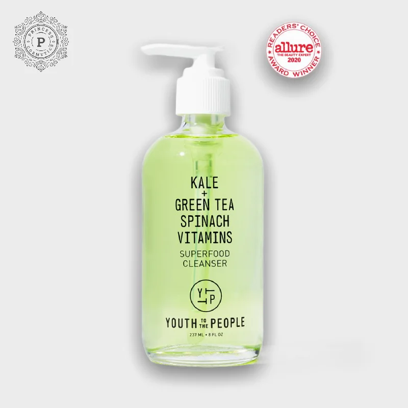 Facial cleansers gentle white-Youth to the People Superfood Cleanser 237ml. منظف الطعام الفائق من يوث تو ذا بيبول، 237 مل