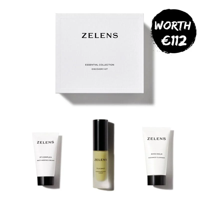 Facial cleansers refreshing white-Zelens Essentials Collection Gift Set